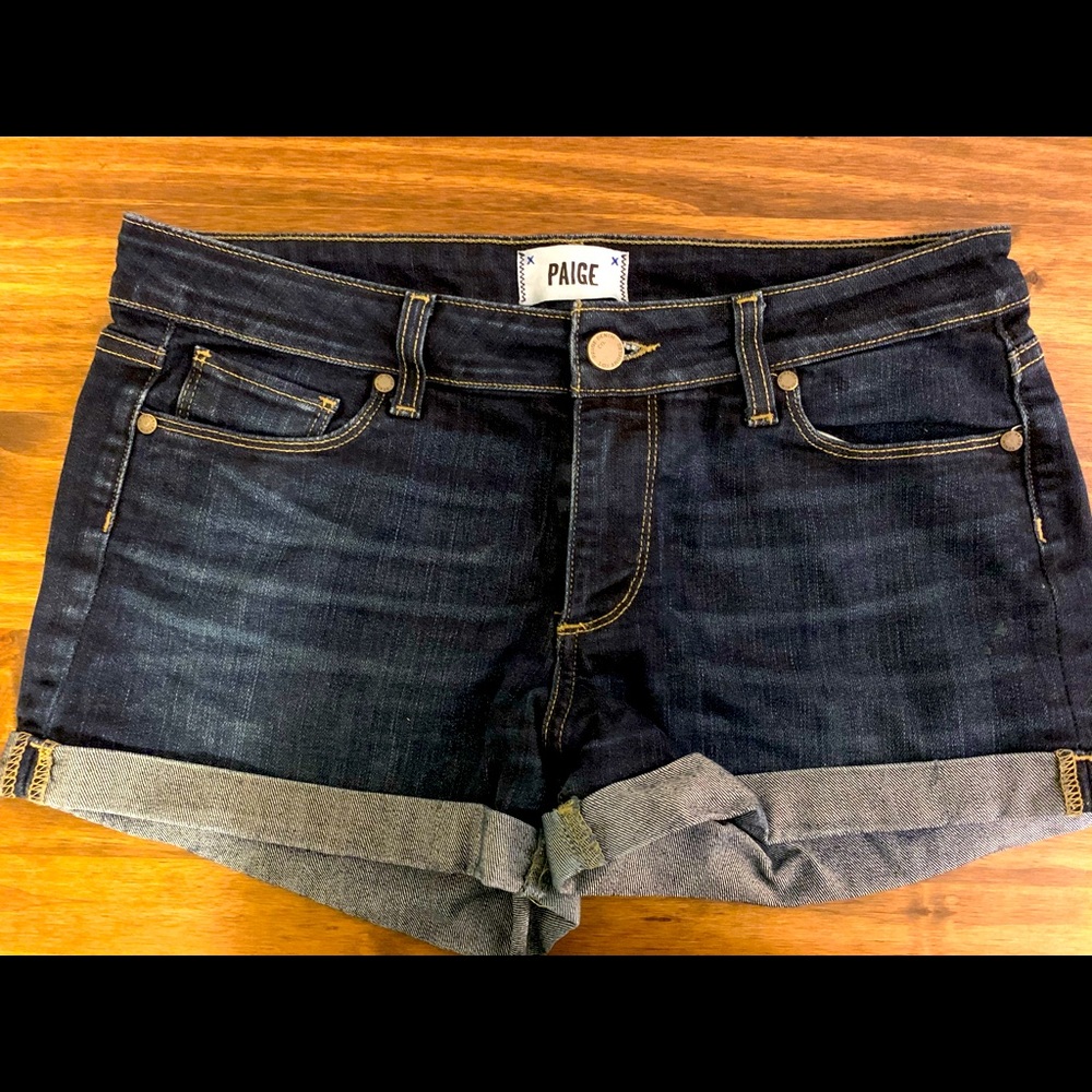 PAIGE Denim Shorts Size 27